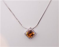 Pendente Recarlo Donna in Oro Topazio 0.26 Ct ZG264 - ZG264